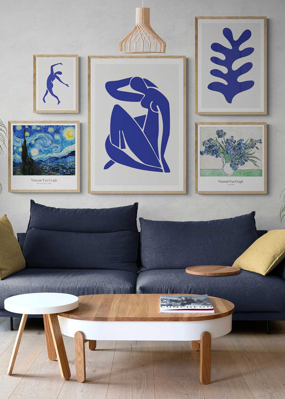 Blue Art Set