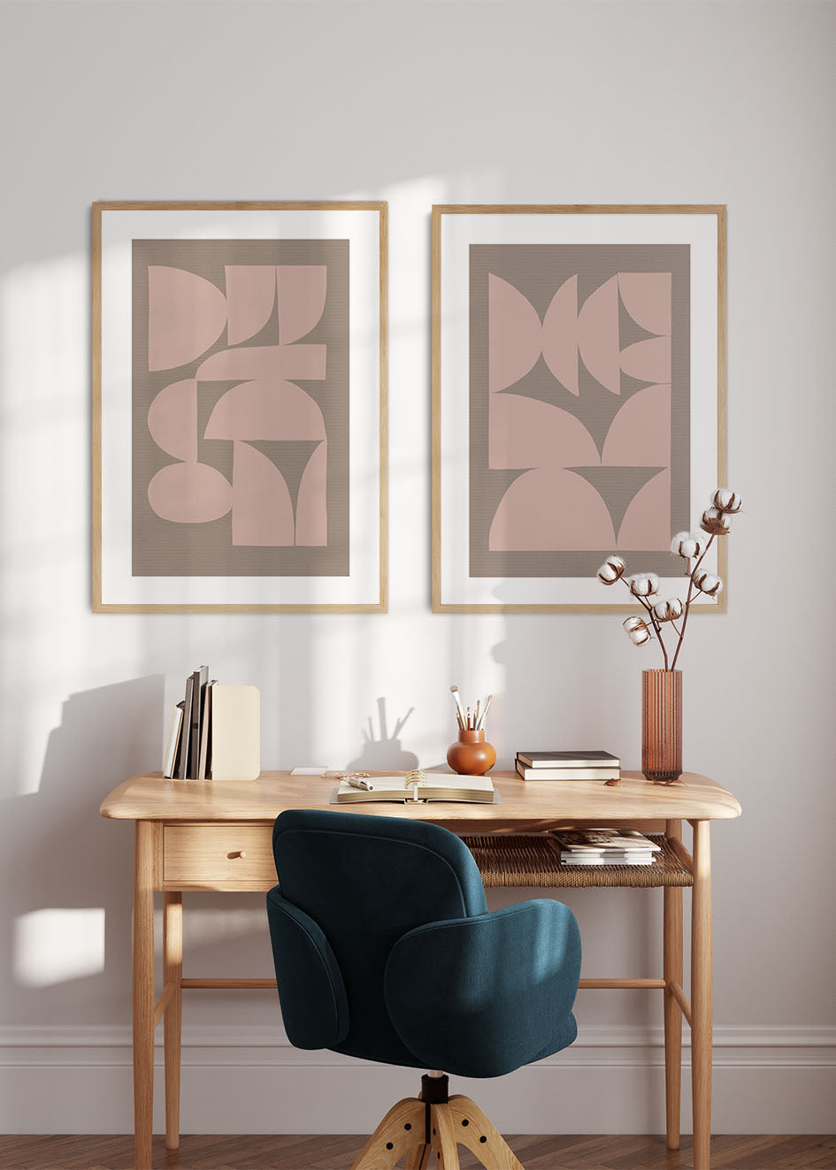 ABSTRACT CREAM SET