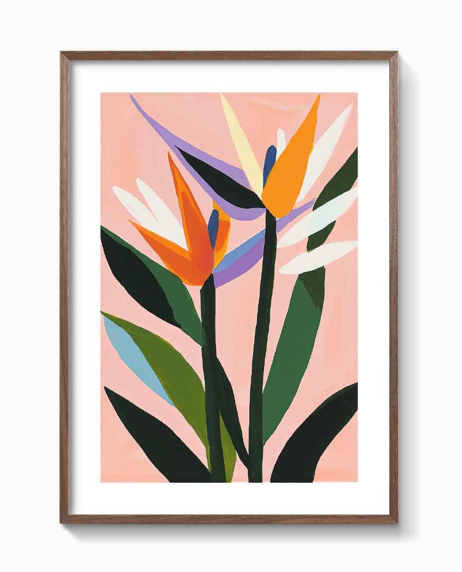 AVES DE PARAÍSO ROSA