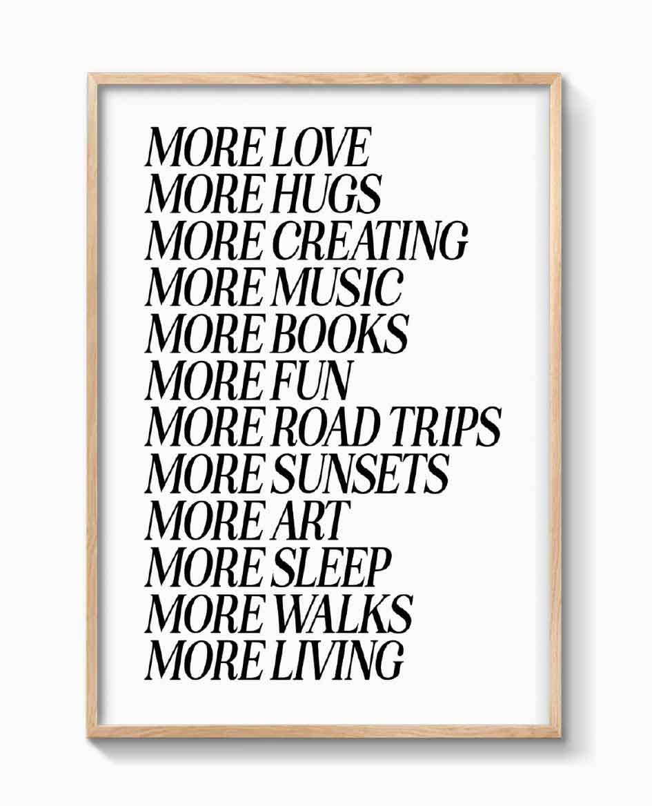 MORE