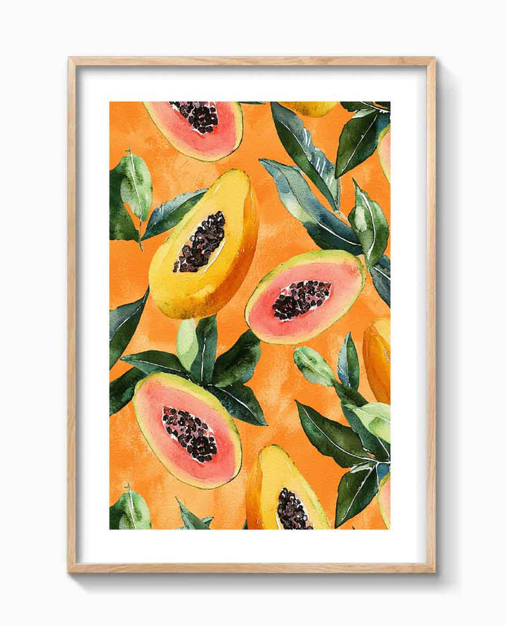 PAPAYA & HOJAS