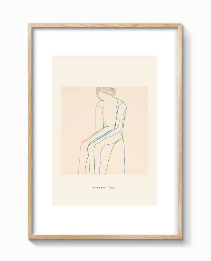 SAD BEIGE WOMAN