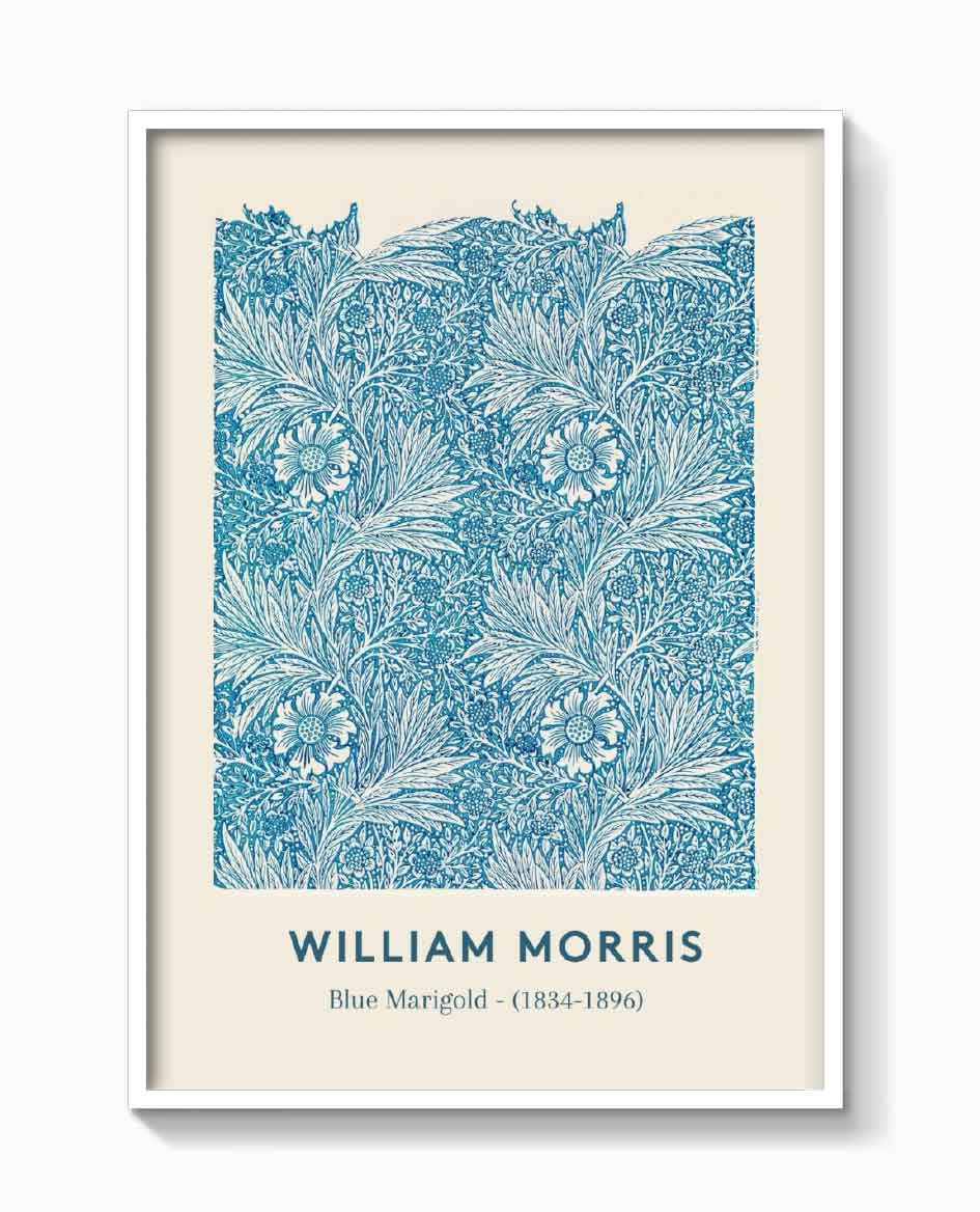 WILLIAM MORRIS- BLUE MARIGOLD