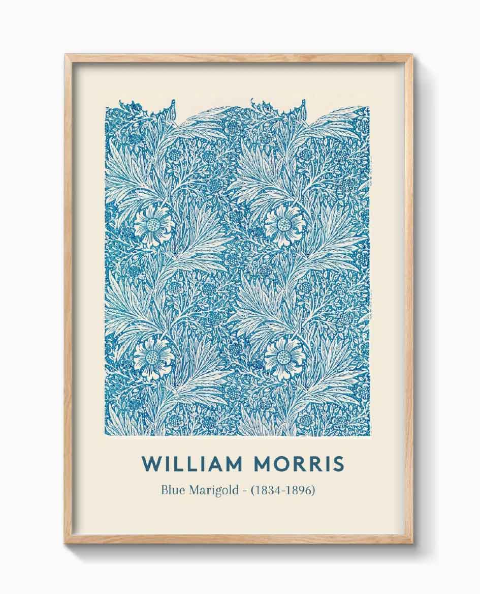 WILLIAM MORRIS- BLUE MARIGOLD